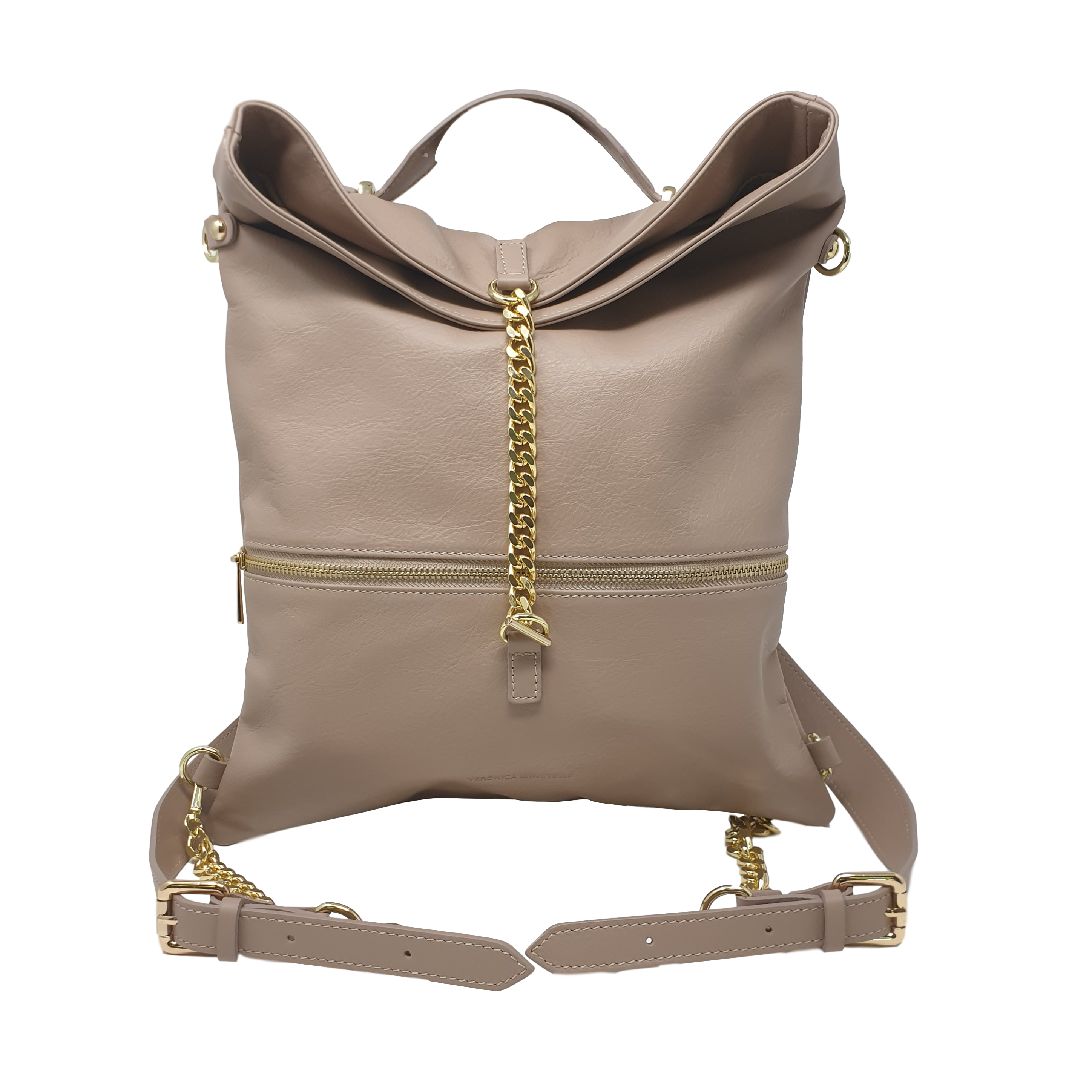 Zaino-Zacca-Bag-Taupe-Fronte.png